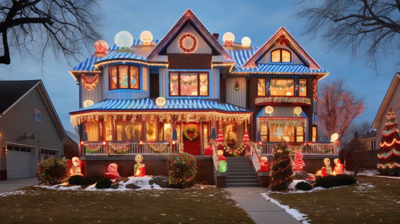 Christmas Lights Installation in Alpharetta, GA