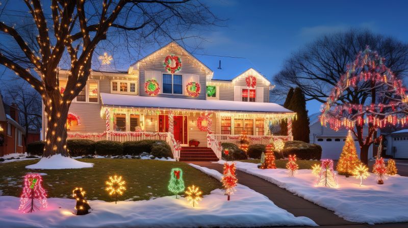 Christmas Lights Installation in Olathe, KS