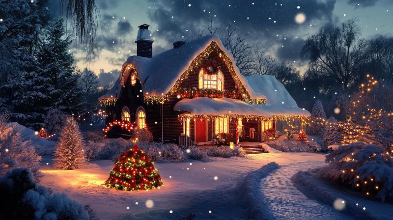 Holiday Lights Installation in Olathe, KS
