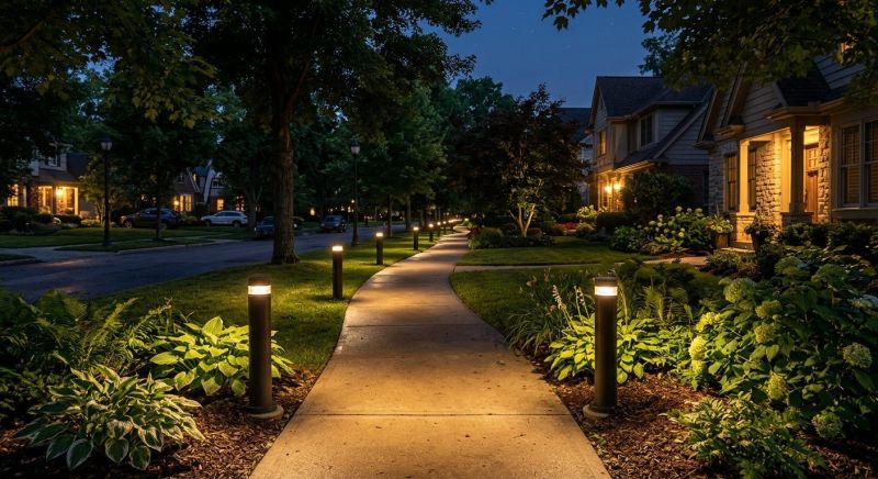 Step Lighting Installation in Olathe, KS