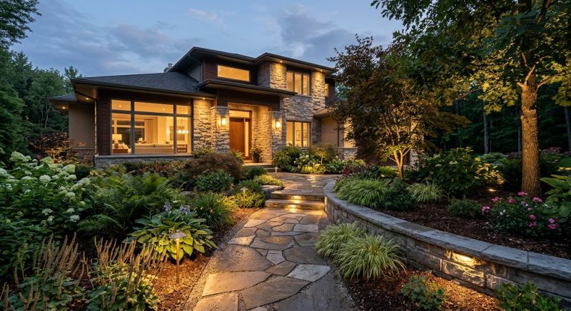 Walkway Lighting Installation in Olathe, KS